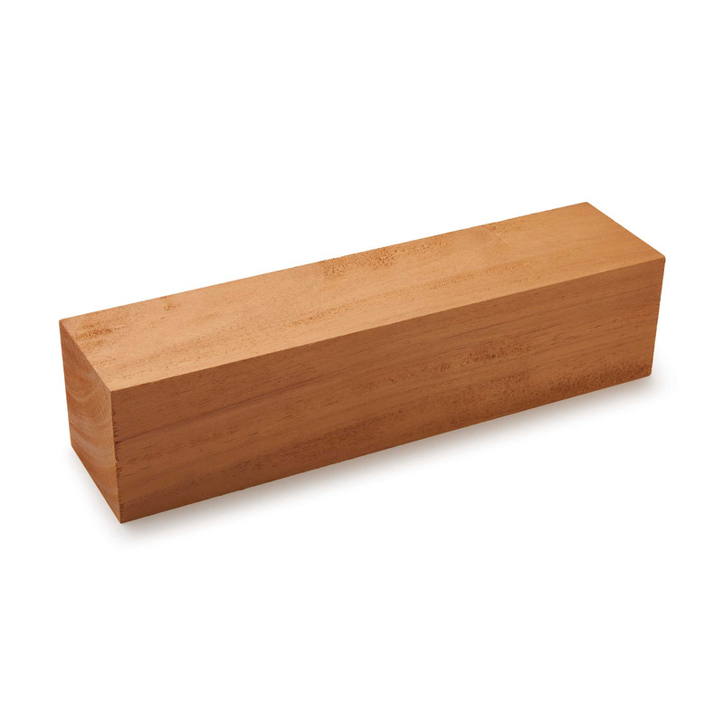 African Mahogany Wood Carving Stock